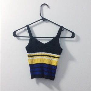 Soft ribbed crop top